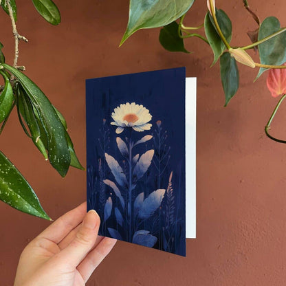 Daisy | Everyday Greeting Card | birth month flower birthday: Kraft paper