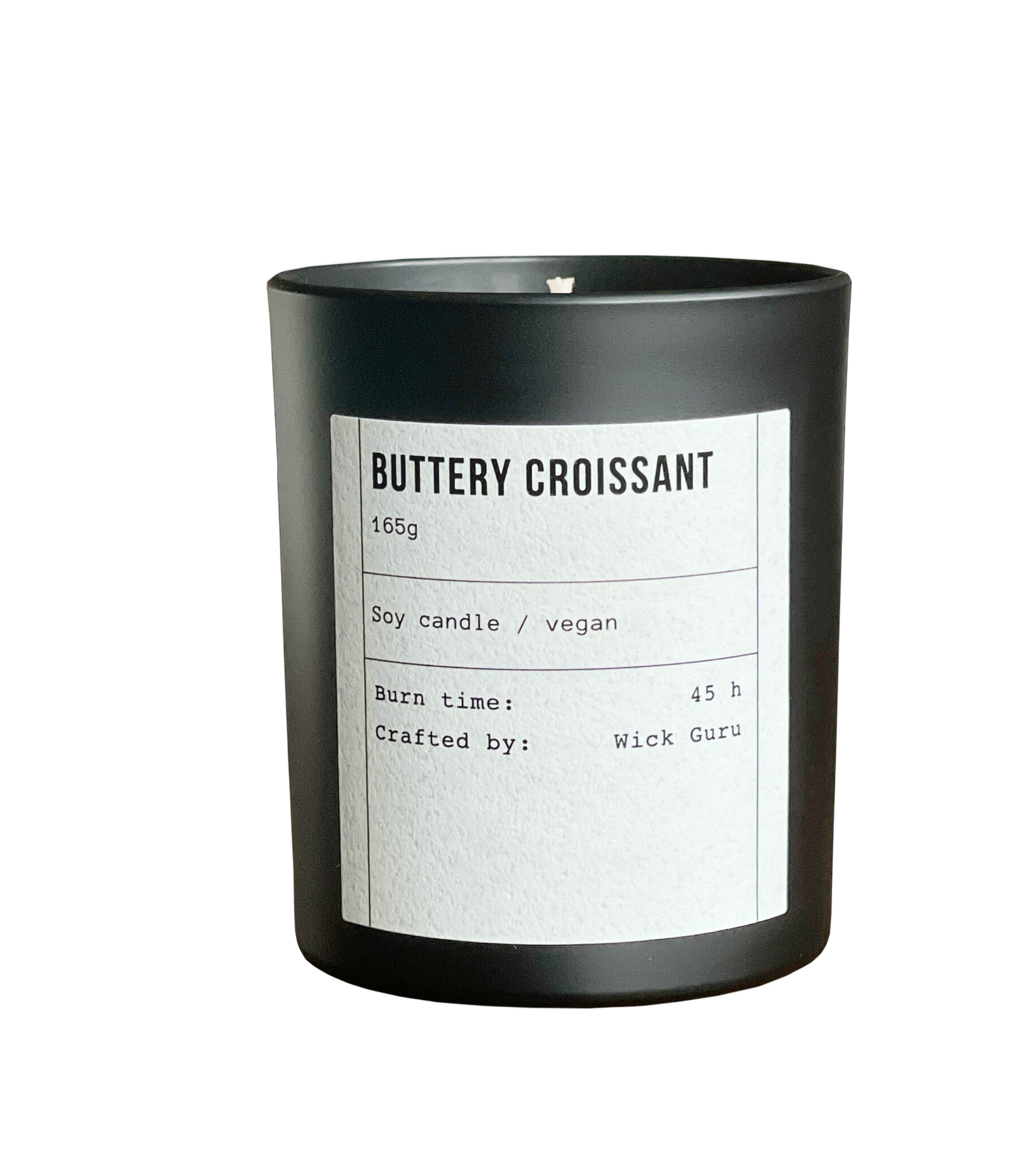Croissant Scented Candle | Soy Wax | Bakery Inspired | Vegan: Tin candle (90g)