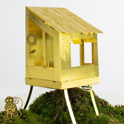 Tiny Treehouse for your plants