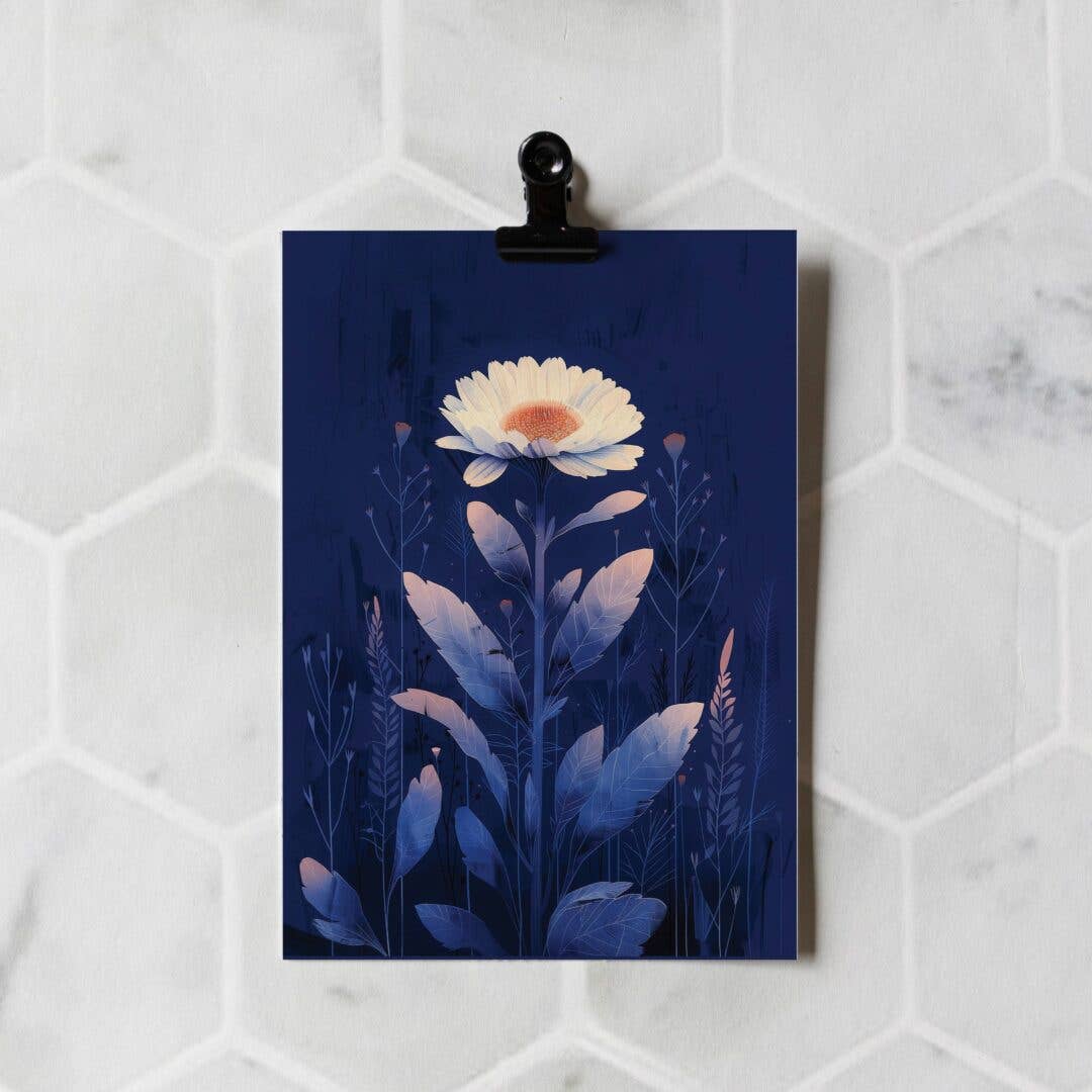 Daisy | Everyday Greeting Card | birth month flower birthday: Kraft paper