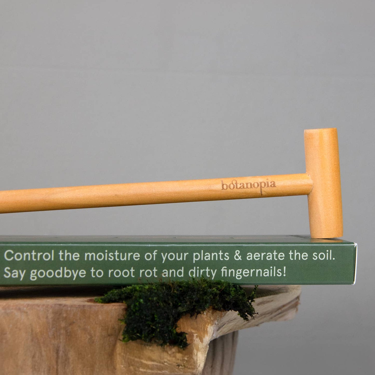 The Soil Checker - wooden soil probe to check soil moisture