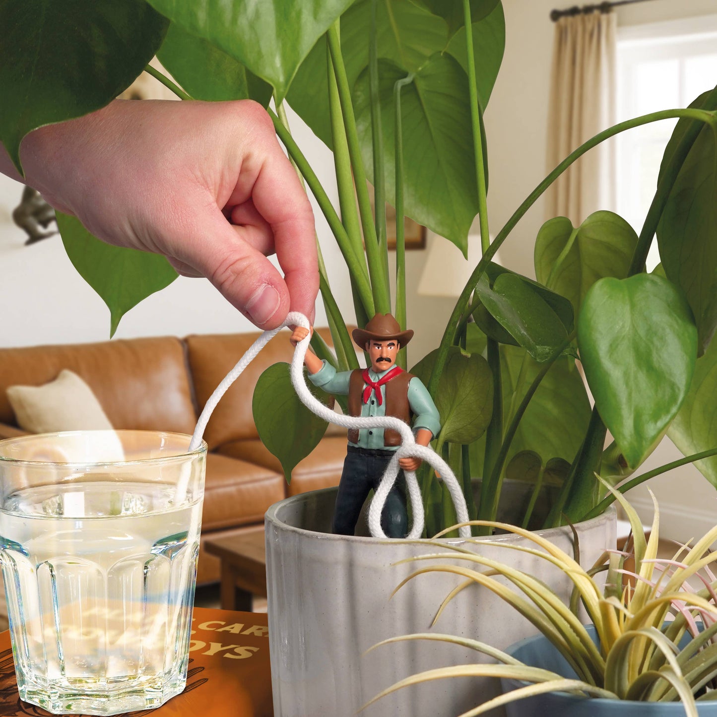 Watering Wrangler | Decorative Plant Waterer | Christmas Gift