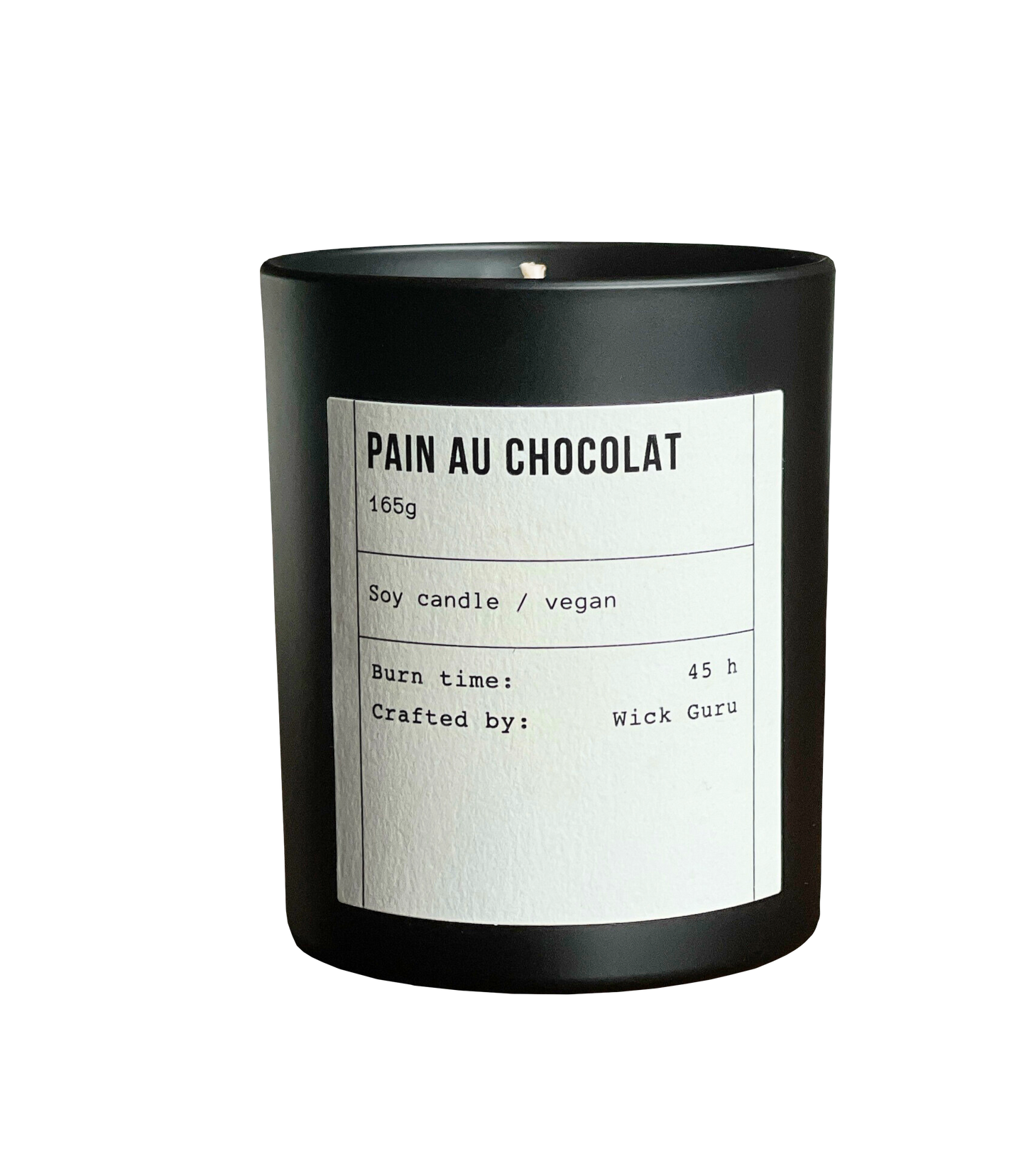 Pain Au Chocolat Candle | Soy Wax | Parisian Bakery Gift: Tin candle (90g)